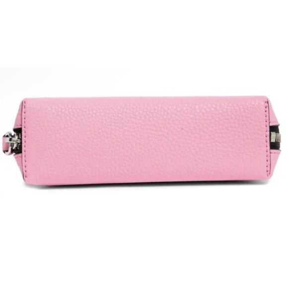 New Marc Jacobs Small Crossbody Pouch Pebble Leather Petal Pink - Picture 3 of 5